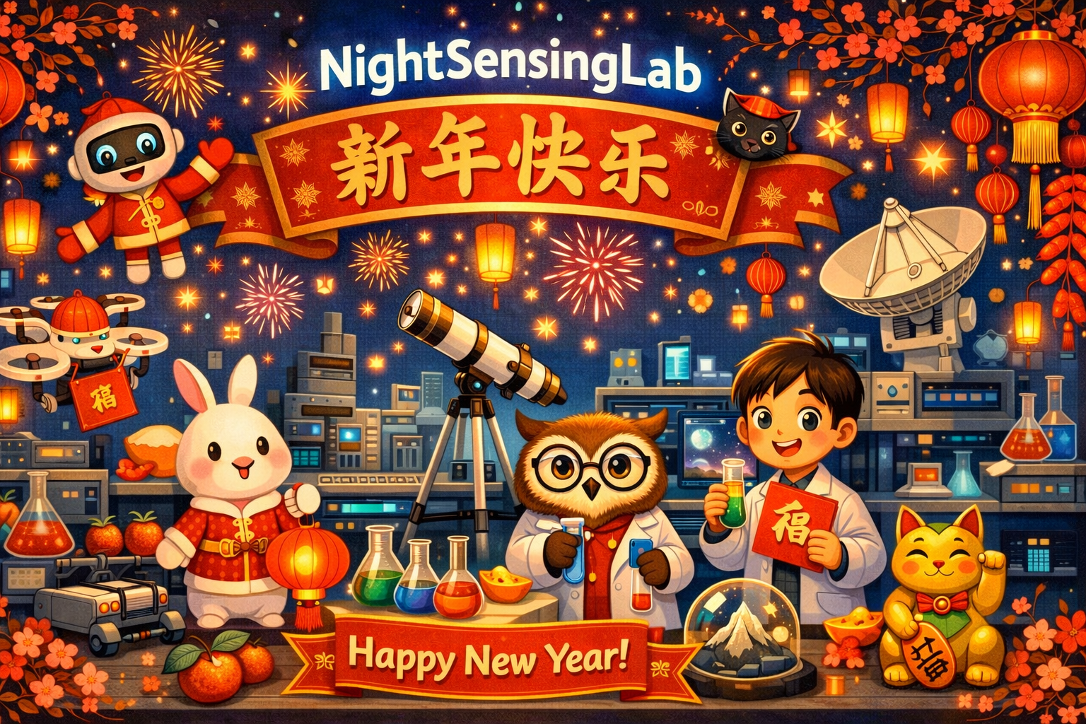 夜感实验室祝大家新年快乐！ - Image 1
